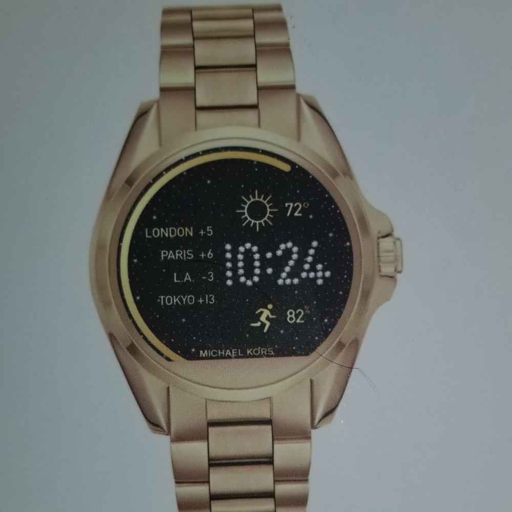 NIB Michael Kors MKT5001 Bradshaw Smartwatch